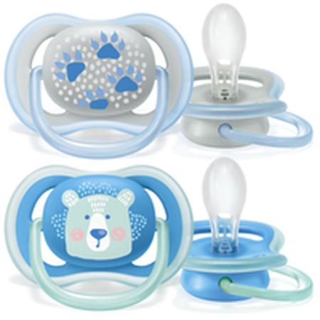 Sucette Pack Philips Avent Ultra Air Schnuller SCF085/03 (2 Unités) (Reconditionné A+)