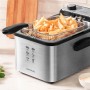 Friteuse Cecotec CleanFry Infinity 3000 3 L 2400W Acier inoxydable