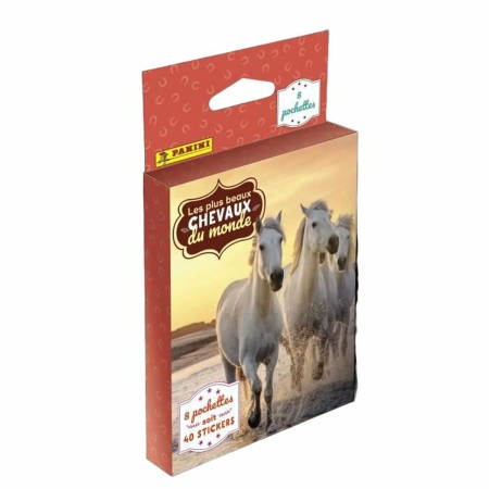 Pack d'images Panini Le plus beaux Chevaux du monde 8 Enveloppes