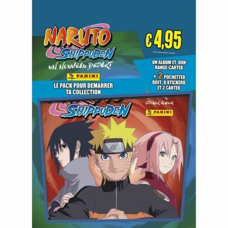 Jeu d'autocollants Naruto Shippuden: A New Beginning - Panini