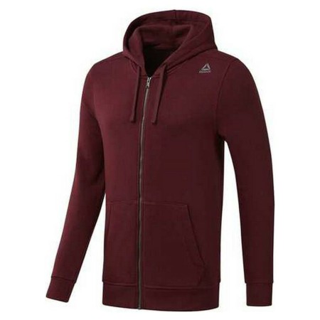 Sweat à capuche homme Reebok TE FLEECE FZ EI8989