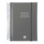 Agenda Finocam Basics Personalizable 2024 Transparente A5 15,5 x 21,2 cm