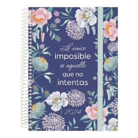 Agenda Finocam Design Collection Imposible 2024 Multicouleur A5 15,5 x 21,2 cm