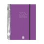 Agenda Finocam Opaque 2024 Morado A5 15,5 x 21,2 cm