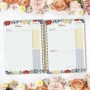 Agenda Finocam Cloe 2024 Negro Multicolor A5 15,5 x 21,2 cm