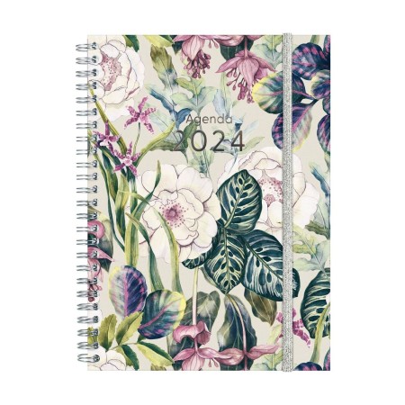 Agenda Finocam You Poppy 2024 Multicolor A5 15,5 x 21,2 cm