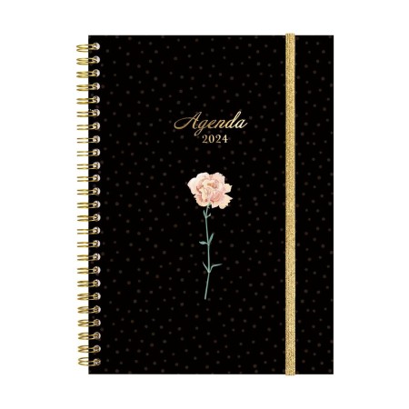 Agenda Finocam You Flower 2024 Multicolor A5 15,5 x 21,2 cm