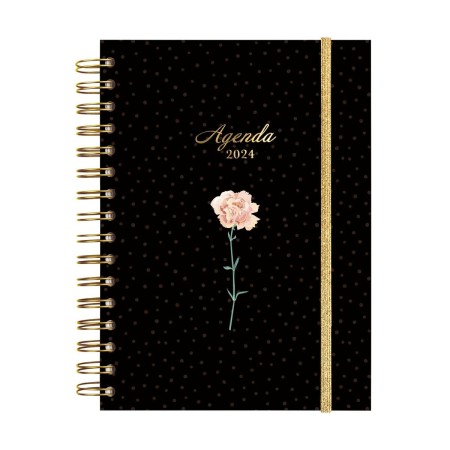 Agenda Finocam You Flower 2024 Multicolor A5 15,5 x 21,2 cm