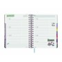 Agenda Finocam Talkual Shine 2024 Multicolor Cuarto 15,5 x 21,7 cm