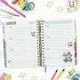 Agenda Finocam Talkual Oro 2024 Multicolor Cuarto 15,5 x 21,7 cm