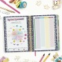 Agenda Finocam Talkual Oro 2024 Multicolor Cuarto 15,5 x 21,7 cm