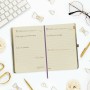 Agenda Finocam Minimal Design Goldy 2024 Multicolor 11,8 x 16,8 cm