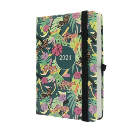 Agenda Finocam Minimal Design Selva 2024 Multicolor 11,8 x 16,8 cm