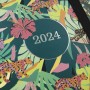 Agenda Finocam Minimal Design Jungle 2024 Multicouleur 11,8 x 16,8 cm