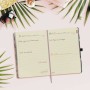 Agenda Finocam Minimal Design Jungle 2024 Multicouleur 11,8 x 16,8 cm