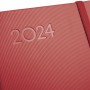 Agenda Finocam Minimal Textura 2024 Rouge 11,8 x 16,8 cm