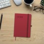 Agenda Finocam Minimal Textura 2024 Rouge 11,8 x 16,8 cm