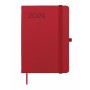 Agenda Finocam Minimal Textura 2024 Rouge 11,8 x 16,8 cm