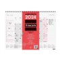 Calendrier de bureau Finocam 2024 Multicouleur 42 x 31 cm