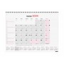 Calendrier de bureau Finocam 2024 Multicouleur 42 x 31 cm