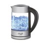 Bouilloire Adler AD 1247 Verre Gris acier verre 2200 W 1,7 L