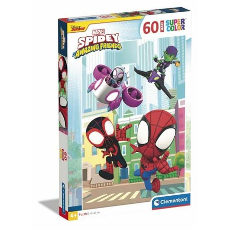 Puzzle Infantil Spidey His Amazing Friends 60 Piezas Maxi