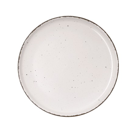 Assiette plate Quid Duna Beige Céramique 26,5 x 2,8 cm