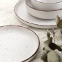 Assiette plate Quid Duna Beige Céramique 26,5 x 2,8 cm