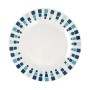 Assiette plate Quid Simetric Bleu Céramique Ø 23 cm