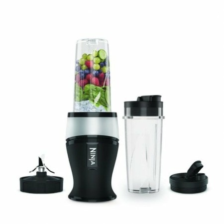 Batidora de Vaso NINJA QB3001EUS Negro Negro/Plateado 700 W