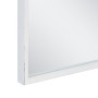 Espejo de pared Blanco Metal Cristal Hierro Ventana 90 x 3 x 120 cm