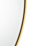 Miroir mural Doré Aluminium Verre 80 x 4 x 80 cm