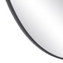 Miroir mural Noir Verre Fer 139 x 1,5 x 139 cm