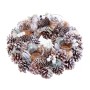 Portavelas Navideño Multicolor Plástico Foam 31 x 31 x 8 cm