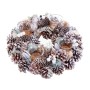 Portavelas Navideño Multicolor Plástico Foam 31 x 31 x 8 cm
