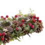 Portavelas Navideño Rojo Multicolor Plástico Foam 31 x 14 x 8 cm