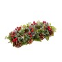Portavelas Navideño Rojo Multicolor Plástico Foam 31 x 14 x 8 cm