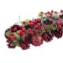 Portavelas Navideño Rojo Multicolor Plástico Foam 36 x 14 x 8 cm