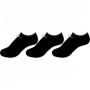 Socquettes de Sport Nike SX2554-6P Noir/Blanc XL (3 pcs)