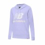Sweat à capuche femme New Balance WT03550 VVO Violet