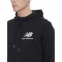 Veste de Sport pour Homme New Balance Essentials Stacked Noir