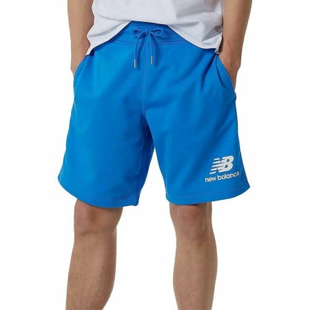 Short de Sport pour Homme New Balance MS03558 SBU Bleu