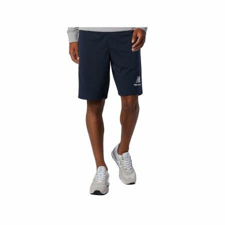 Short de Sport pour Homme New Balance MS03558 Blue marine Marin