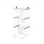 Corde à linge Leifheit Tower 81435 Blanc Métal Plastique (1 Pièce)