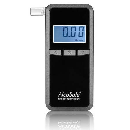 Alcoholímetro Digital Alcosafe F-8 Negro