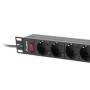 Écran Lanberg PDU-09F-0300-BK