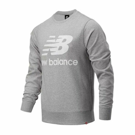 Sweat sans capuche homme New Balance MT91548 Gris