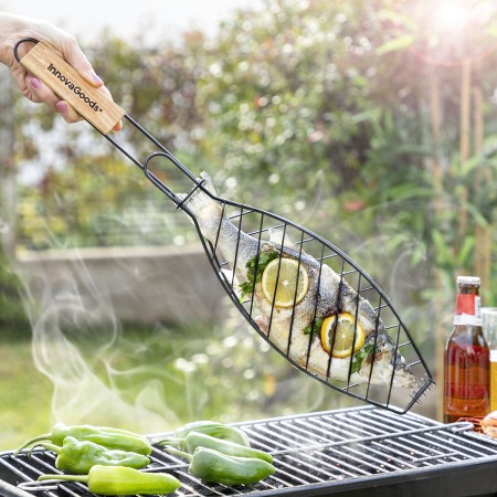 Grille de Barbecue pour Poissons Fisket InnovaGoods Fer (Reconditionné A+)