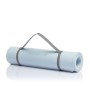 Esterilla de Yoga Antideslizante con Líneas de Posición y Guía de Ejercicios Asamat InnovaGoods Azul (Reacondicionado A+)