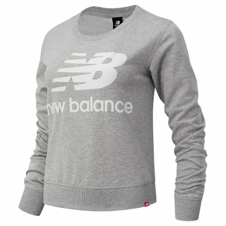 Sweat sans capuche femme New Balance WT91585 Gris